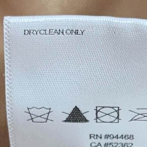 Wildflower Tan Poly Faux Suede Belted Cropped Moto Jacket with Gold Accents Sz M - Picture 15 of 16